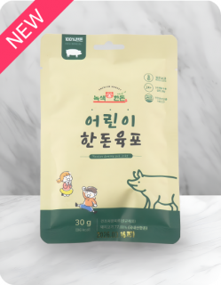 녹색한우 어린이 한돈육포 30g