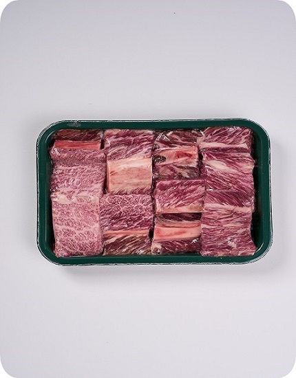 [무항생제] 녹색한우 갈비 600g 냉동 (1등급)